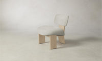 The Kenmare Chair - Performance Mélange Weave Flint