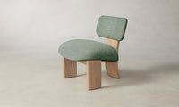 The Kenmare Chair - Performance Stonewashed Linen Aspen