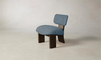 The Kenmare Chair - Performance Stonewashed Linen Chambray