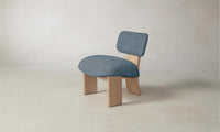 The Kenmare Chair - Performance Stonewashed Linen Chambray