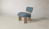 The Kenmare Chair - Performance Stonewashed Linen Chambray