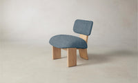 The Kenmare Chair - Performance Stonewashed Linen Chambray