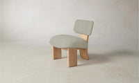 The Kenmare Chair - Performance Stonewashed Linen Dew