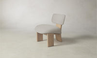 The Kenmare Chair - Performance Textured Linen Flax