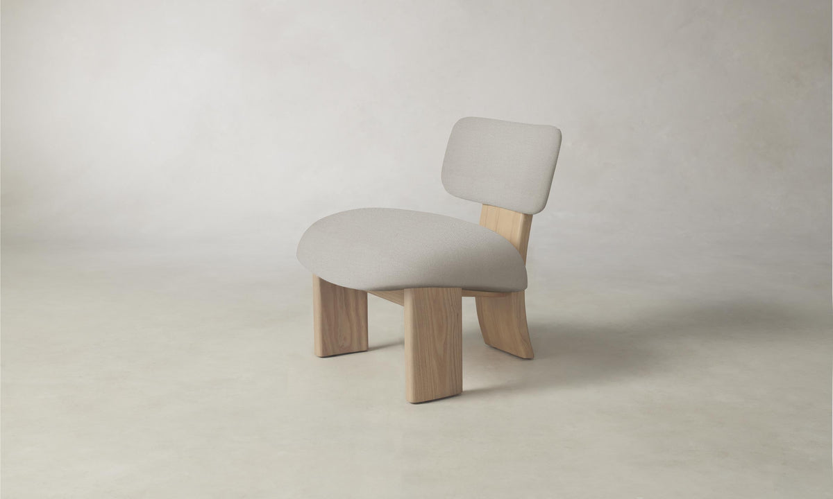 The Kenmare Chair - Performance Linen Weave Beige