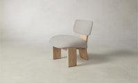 The Kenmare Chair - Performance Textured Linen Flax