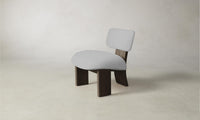 The Kenmare Chair - Performance Linen Weave Cloud