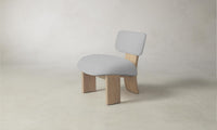 The Kenmare Chair - Performance Linen Weave Cloud