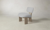 The Kenmare Chair - Performance Linen Weave Cloud