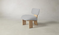 The Kenmare Chair - Performance Linen Weave Cloud