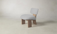 The Kenmare Chair - Performance Linen Weave Cloud