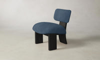 The Kenmare Chair - Performance Tweed Denim