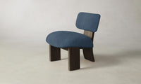 The Kenmare Chair - Performance Tweed Denim