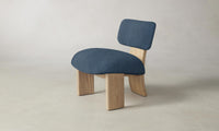 The Kenmare Chair - Performance Tweed Denim