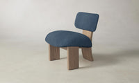 The Kenmare Chair - Performance Tweed Denim