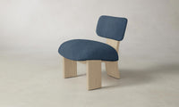 The Kenmare Chair - Performance Tweed Denim