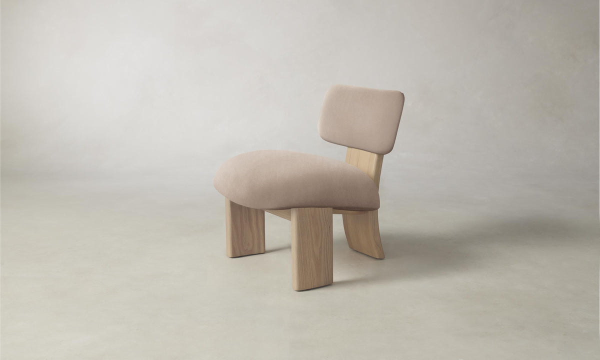 The Kenmare Chair - Performance Velvet Blossom