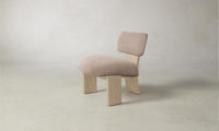 The Kenmare Chair - Performance Velvet Dusty Rose