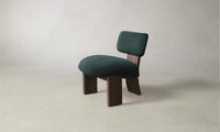 The Kenmare Chair - Performance Velvet Emerald