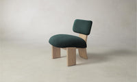 The Kenmare Chair - Performance Velvet Emerald