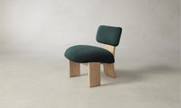 The Kenmare Chair - Performance Velvet Emerald