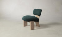 The Kenmare Chair - Performance Velvet Emerald