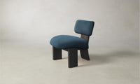 The Kenmare Chair - Performance Velvet Lagoon