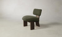 The Kenmare Chair - Performance Velvet Olive