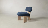 The Kenmare Chair - Performance Velvet Sapphire