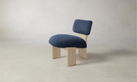 The Kenmare Chair - Performance Velvet Sapphire