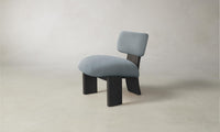 The Kenmare Chair - Performance Velvet Sky