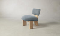 The Kenmare Chair - Performance Velvet Sky