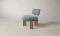 The Kenmare Chair - Performance Velvet Sky