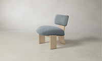 The Kenmare Chair - Performance Velvet Sky