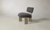 The Kenmare Chair - Performance Velvet Slate