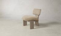 The Kenmare Chair - Performance Velvet Taupe