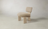 The Kenmare Chair - Performance Velvet Taupe