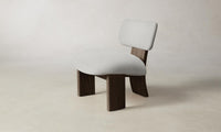 The Kenmare Chair - Performance Woven Chenille Steel