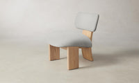 The Kenmare Chair - Performance Woven Chenille Steel