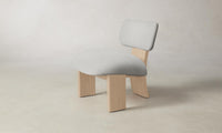 The Kenmare Chair - Performance Woven Chenille Steel