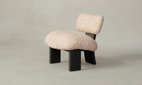 The Kenmare Chair - Shearling Shea