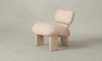 The Kenmare Chair - Shearling Shea