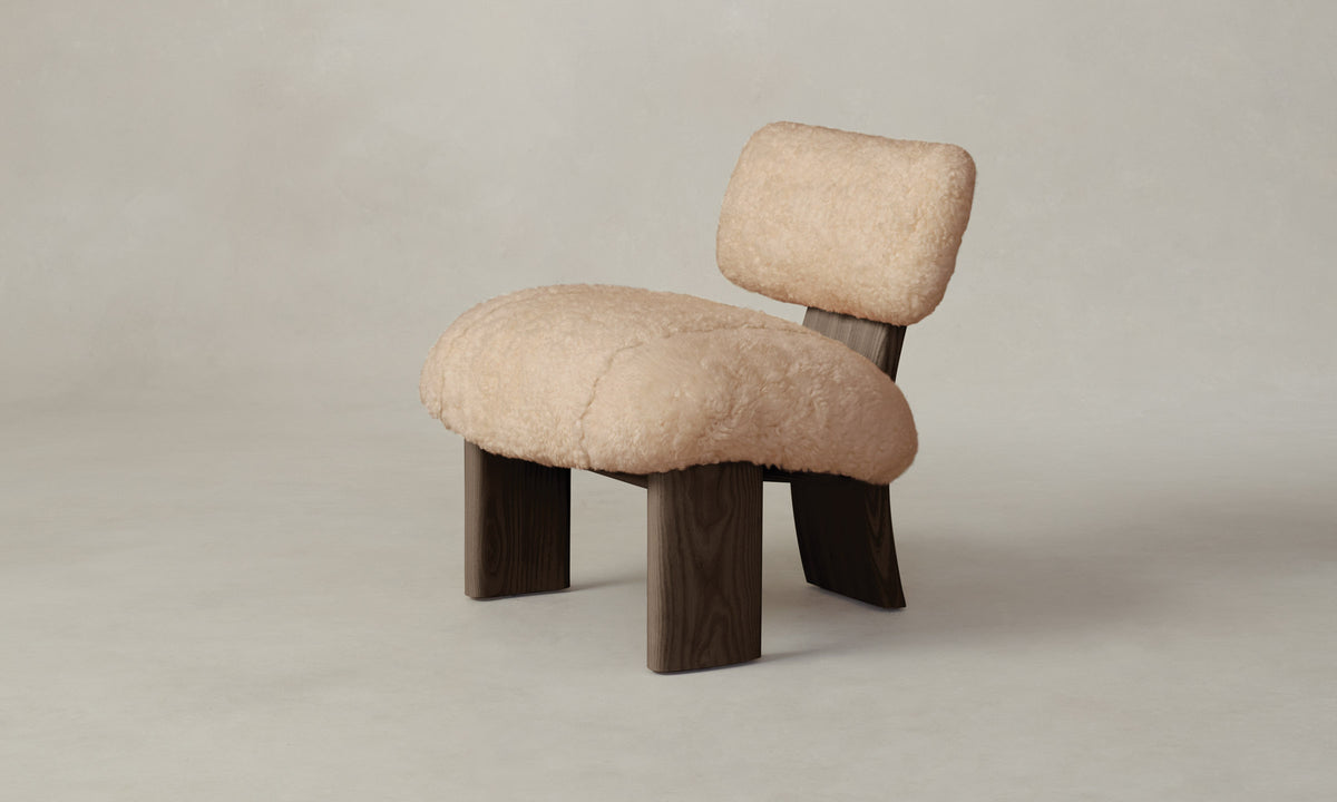 The Kenmare Chair - Shearling Toffee