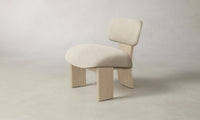 The Kenmare Chair - Tuscan Leather Bisque