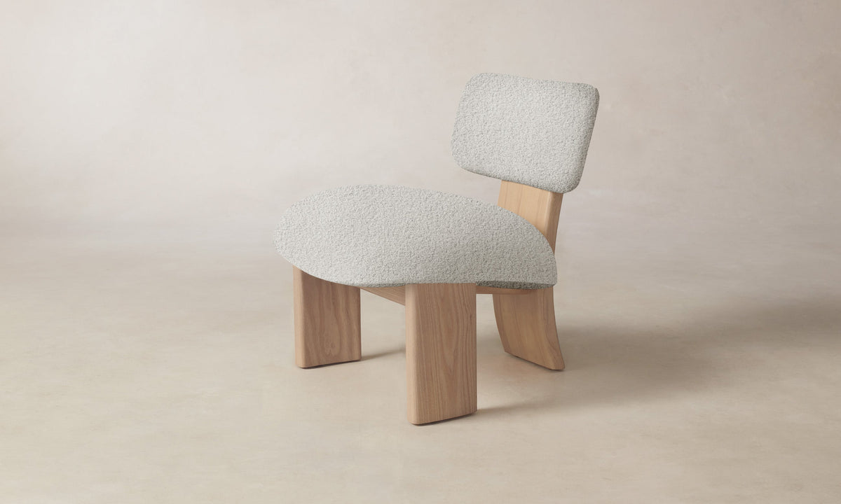 The Kenmare Chair - Woolen Bouclé Cliff