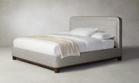 The Kent Bed - Belgian Linen Agate