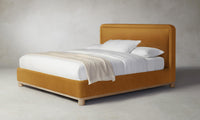 The Kent Bed - Mohair Amber