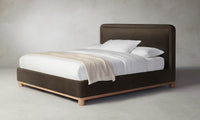 The Kent Bed - Mohair Mink