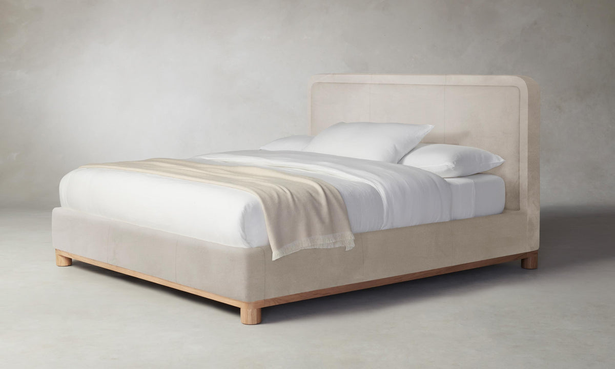 The Kent Bed - Nubuck Leather Sail