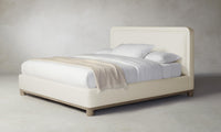 The Kent Bed - Performance Linen Weave Prairie